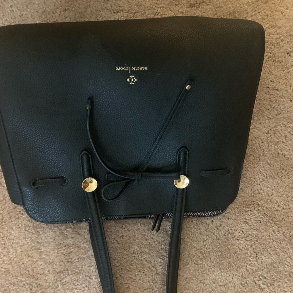 Nanette Lepore black hand bag